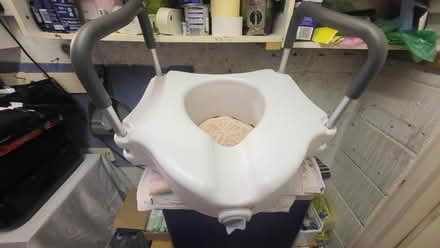 Photo of free Toilet seat riser with grab bars (Redhouse, Swindon, SN25) #1