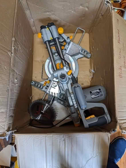 Photo of free Titan Sliding Mitre Saw (Spares only/Guard issue) (Epping CM16) #1
