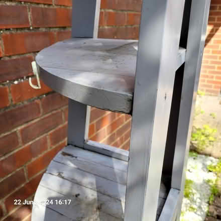 Photo of free Wooden shwlf unit (E16) #3