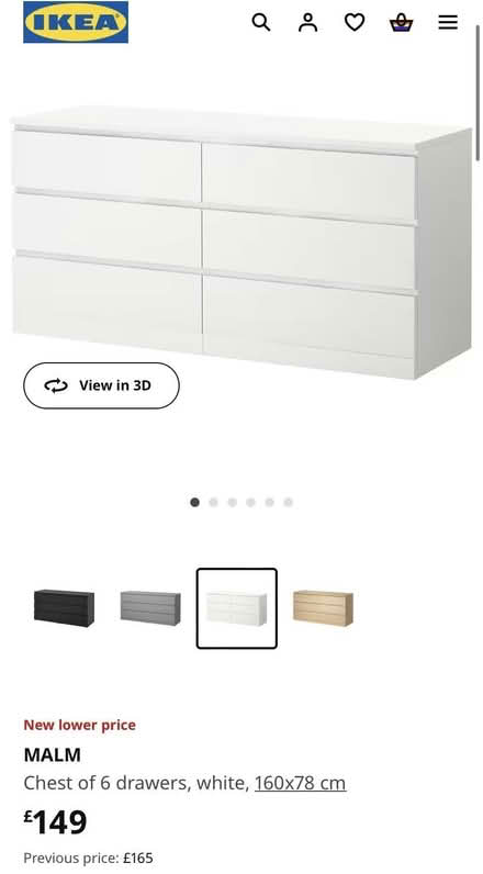 Photo of free ikea chest of drawers (Braintree CM7) #2