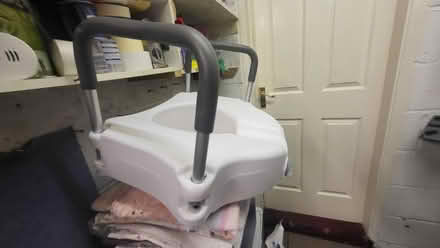 Photo of free Toilet seat riser with grab bars (Redhouse, Swindon, SN25) #2