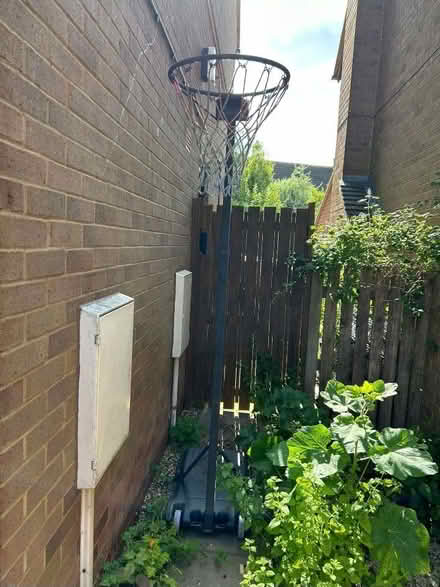 Photo of free Basketball net +pole (Kents Hill MK7) #1