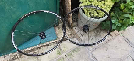 Photo of free 2 x 26" mountain bike wheels (North Holmwood RH5) #1