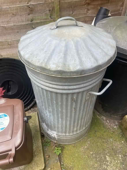 Photo of free Two metal trash cans/bins (SW17) #3