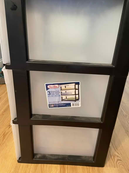 Photo of free Sterlite 3-drawer cart (no wheels) (Westerville) #2