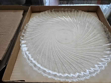 Photo of free Glass platter (Alameda de las Pulgas & 92) #1