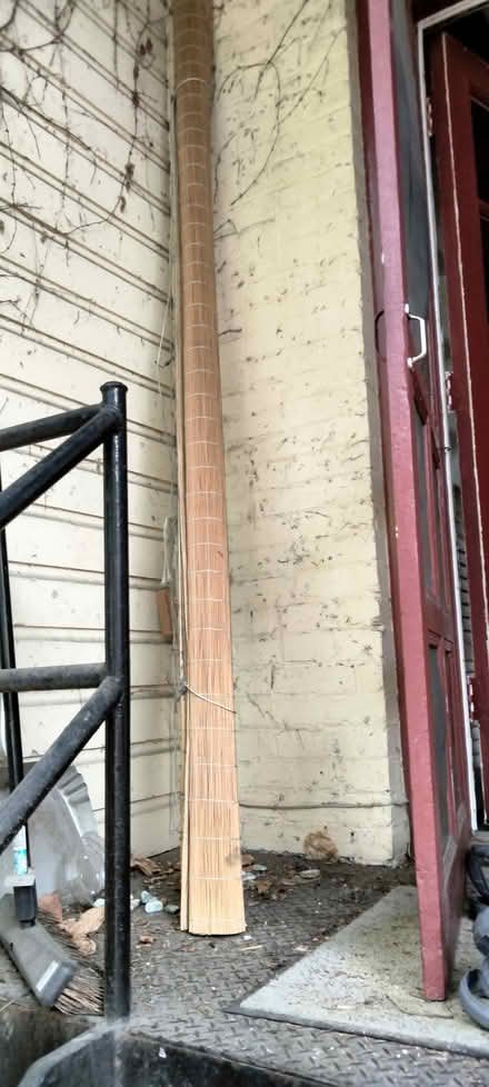 Photo of free 96.5" wide bambo shade (CapitolHill DC (CapSouthMetro)) #1