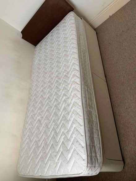 Photo of free Single Divan Bed and Mattress (Weston) #1