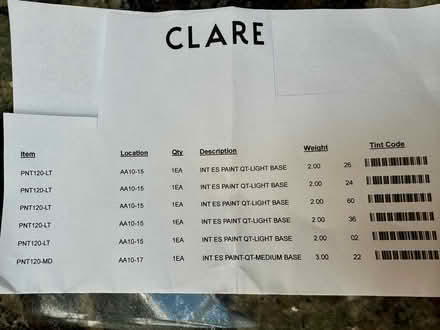 Photo of free Paint, Interior, 6 ea x 1 Qt cans (Gilmore St & Mountain View Ave) #4