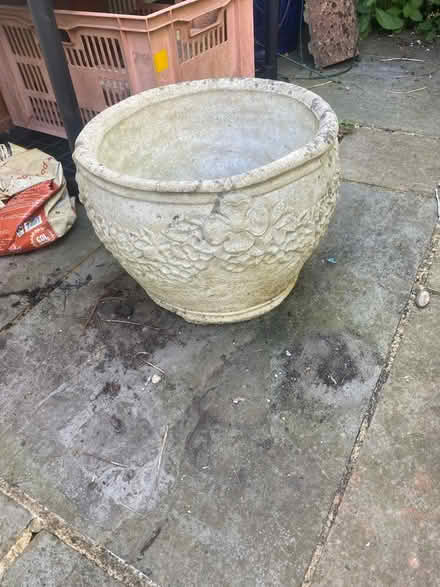 Photo of free Solid concrete planter (hemel hempstead, HP3) #1