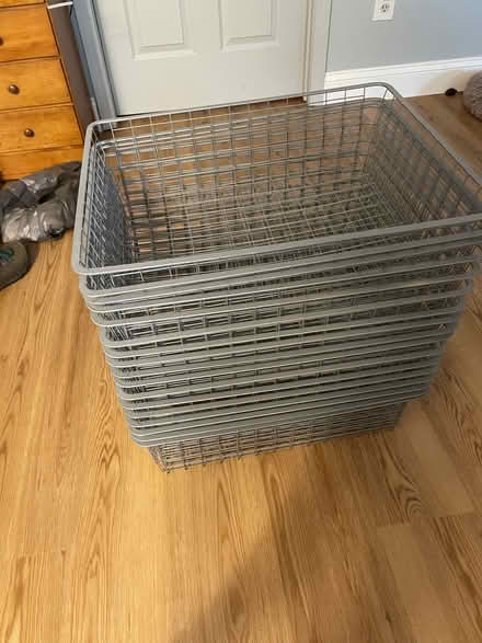 Photo of free 17 wire shelf baskets - IKEA (Westerville) #1