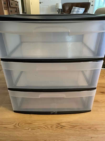 Photo of free Sterlite 3-drawer cart (no wheels) (Westerville) #1