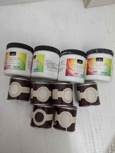 Photo of free Various white paint samples - F&B+ (Alexandra Palace N22) #1