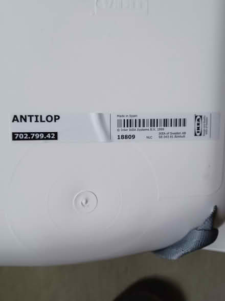 Photo of free IKEA antilop high chair (Chiseldon SN4) #4