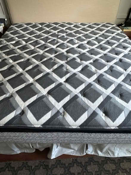 Photo of free Sealy Posturpedic King mattress (Whitby) #4