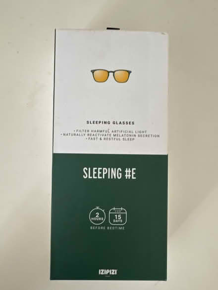 Photo of free IZIPIZI sleeping glasses (London, NW10) #2