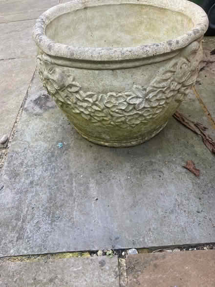 Photo of free Solid concrete planter (hemel hempstead, HP3) #2