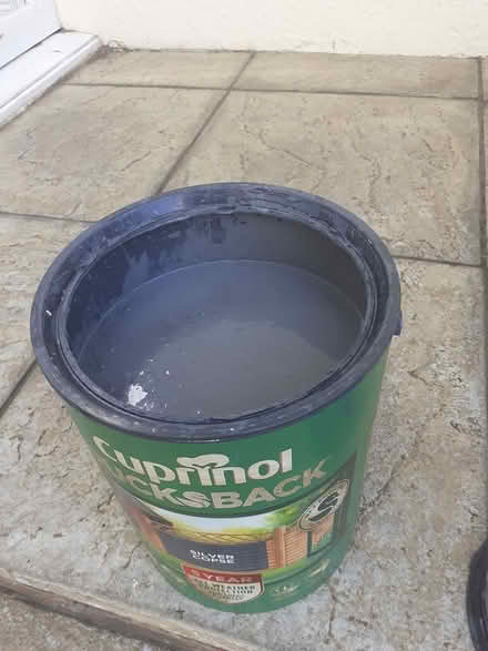 Photo of free Grey fence paint (LS18 Horsforth) #1