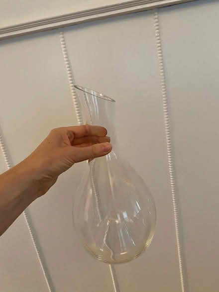 Photo of free Glass carafe with chip (Oakland) #2