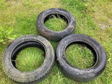 Photo of free 3 large tyres for planters (Dockray CA11) #1