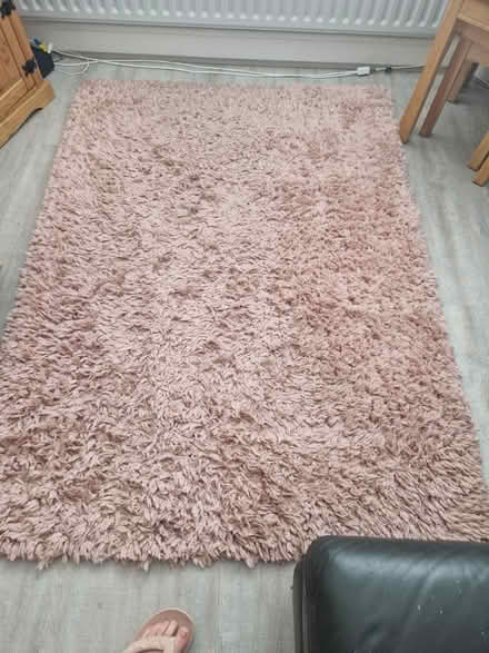 Photo of free Dunelm blush pink rug (EN1) #1