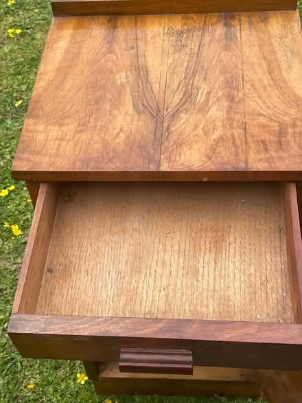 Photo of free Bedside carinate side table oak (W4) #4