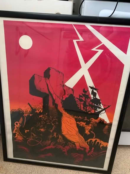 Photo of free Screen print (framed) 54x70 (Rotherhithe) #1