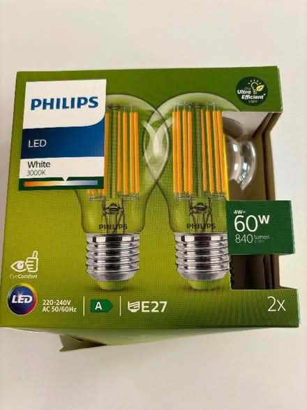Photo of free 2 light bulbs (Whitley Bay NE26) #1