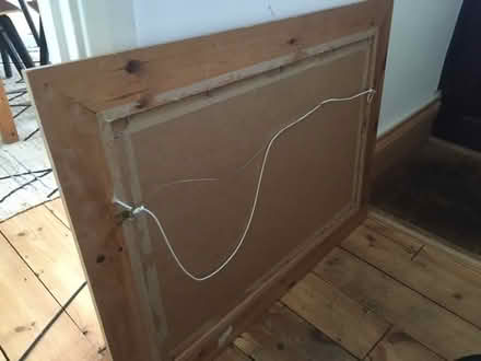 Photo of free Wooden picture frame (Cann Hall E7) #2