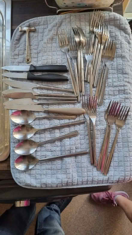 Photo of free Miscellaneous cutlery (not matching) (Sandbach CW11) #1