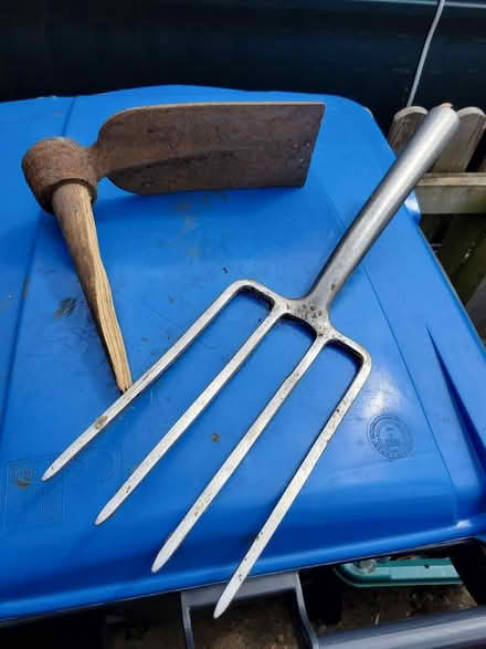 Photo of free Garden tool metal parts, no handles (Neville's Cross DH1) #1