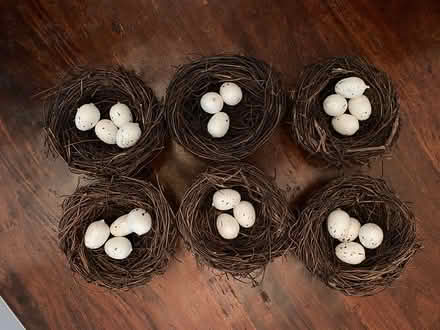 Photo of free Six Craft Nests and Eggs (Oakland) #1