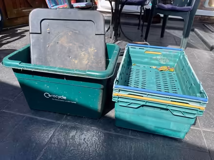 Photo of free 3 x Crates (PO3 baffins Portsmouth) #1