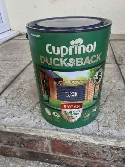 Photo of free Grey fence paint (LS18 Horsforth) #2
