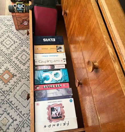 Photo of free DVDs and dvd player (CR2) #1
