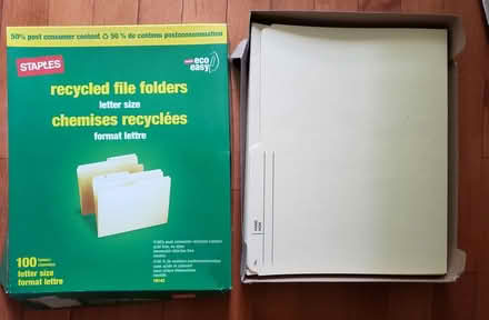 Photo of free approx. 100 file folders (Greektown) #1