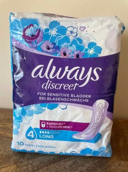 Photo of free Always discreet pads and liners (CO13) #4