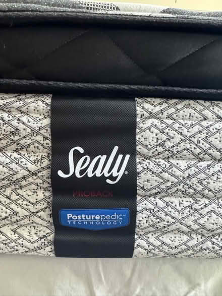 Photo of free Sealy Posturpedic King mattress (Whitby) #2