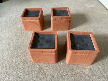 Photo of free Chair Riser - Wood Effect (TW10) #1