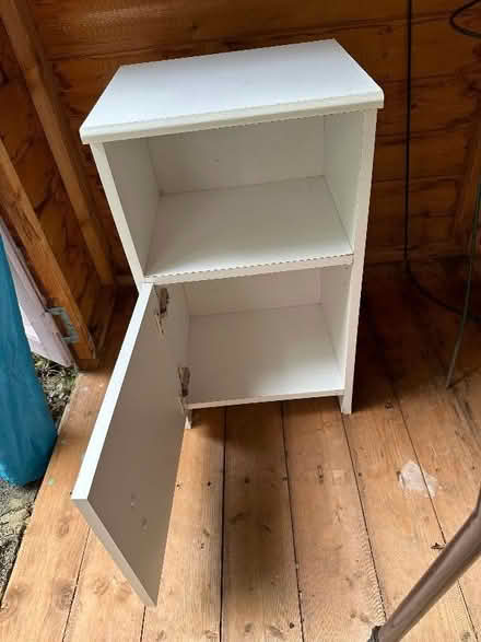 Photo of free Bedside cabinet - white (Enfield EN2) #2