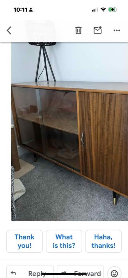 Photo of free Glass fronted cabinet (NR6 7FK 54) #1