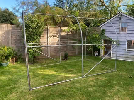 Photo of free Metal poly tunnel frame (Fareham) #2