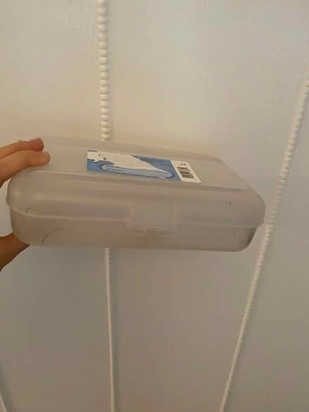 Photo of free Three small plastic storage bins (Oakland) #2