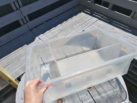Photo of free to collecter 2 different plastic containers / boxes wi (City of Bristol BS4) #4