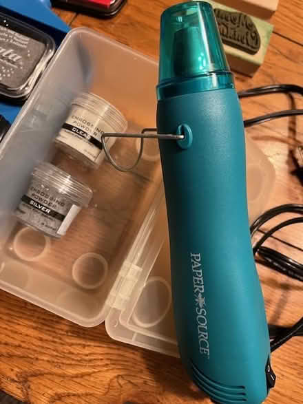 Photo of free Paper Source heat gun and supplies (In the Heights) #2