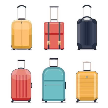 Photo of Suitcases on wheels (Queen's Park BN2) #1