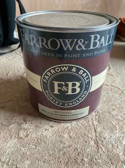 Photo of free F&B Undercoat - Mid Tones (Radcliffe on Trent NG12) #1