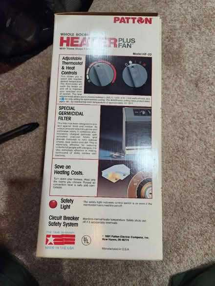 Photo of free Whole Room Heater Plus Fan (Jessup, Maryland) #2