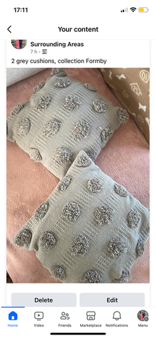 Photo of free Grey cushions (L37) #1