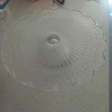 Photo of free Glass cake stand (Dorking) #1